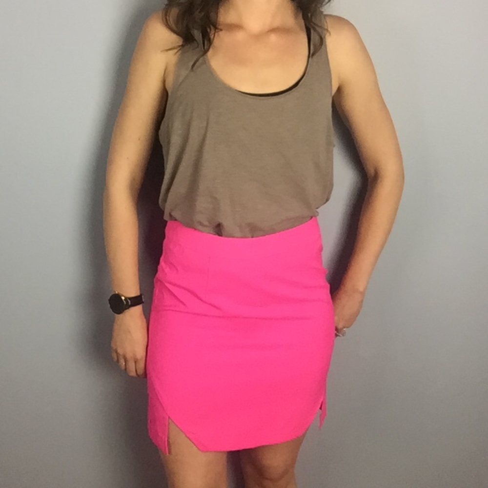 Pink Stitch Neon Pink Skirt. USA size 2.